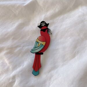Pirate Parrot brooch